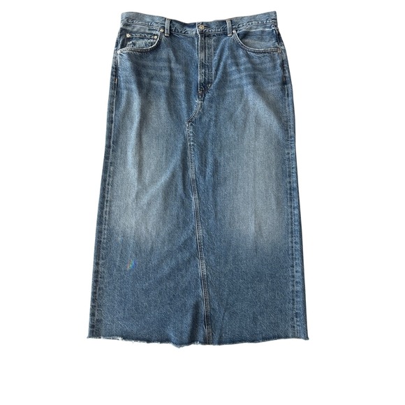 Citizens Of Humanity Dresses & Skirts - Citizens‎ of Humanity Denim Maxi Comfort Skirt Western See Measurements Below